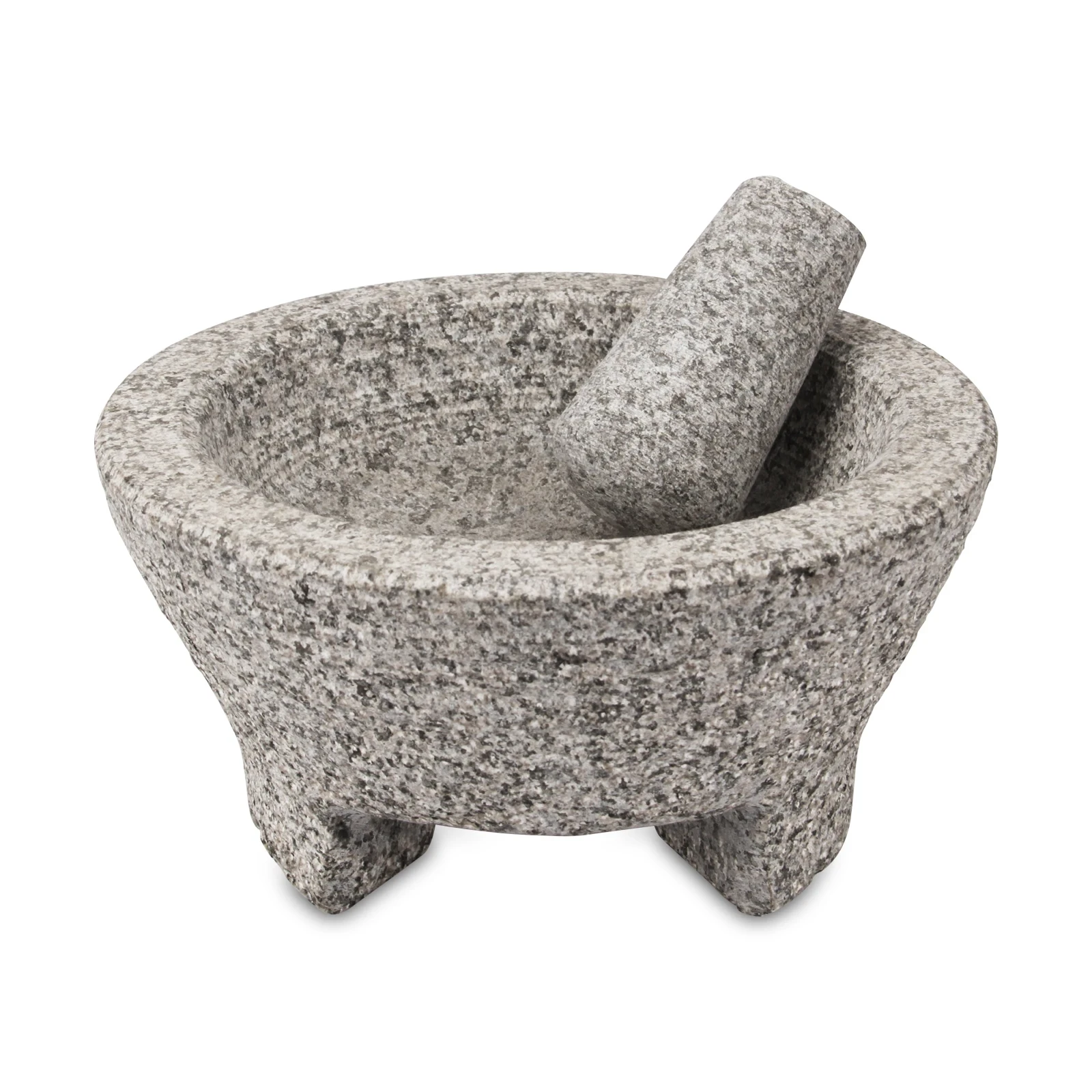 Granite mortar and pestle D 20*9cm H