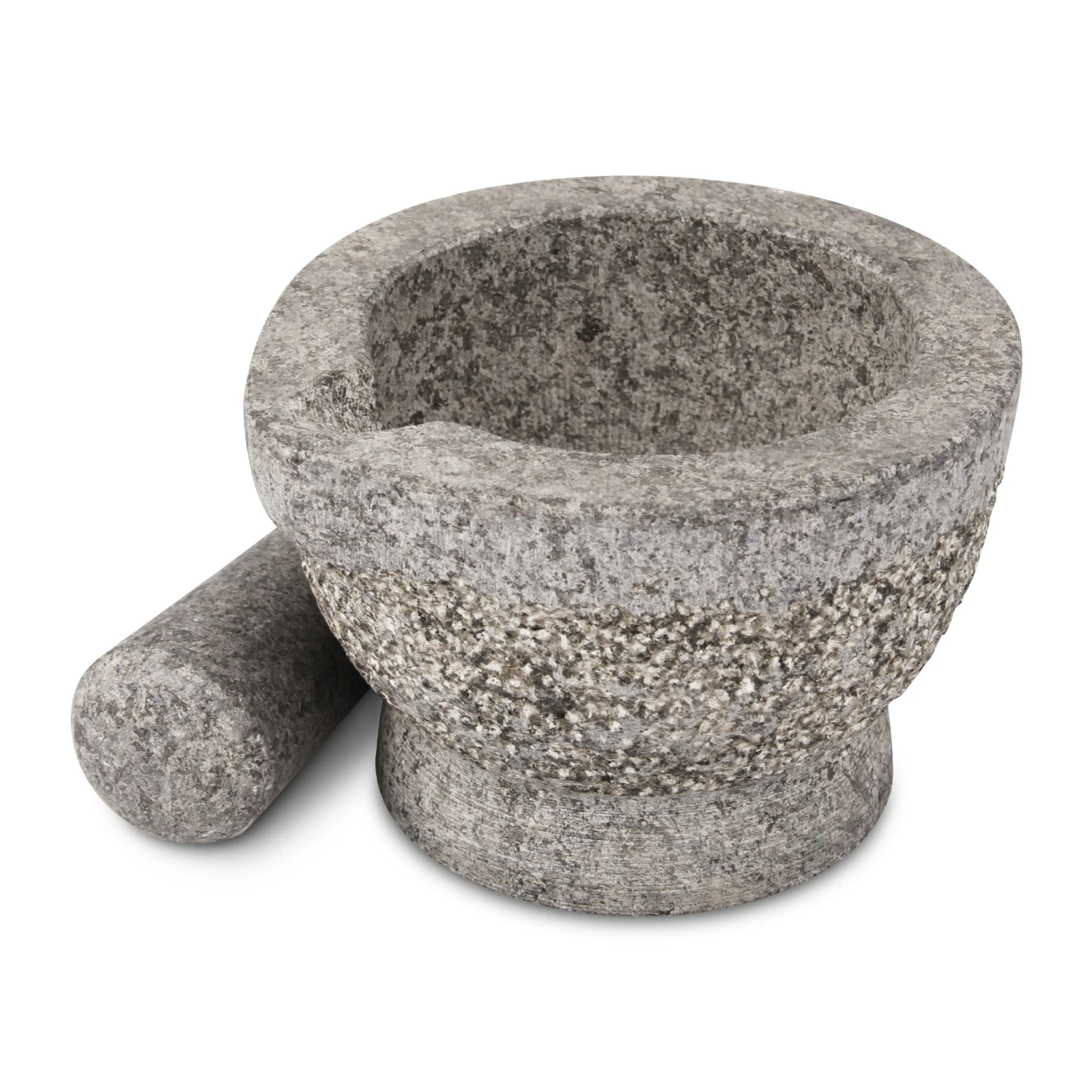 Granite mortar and pestle 15x10