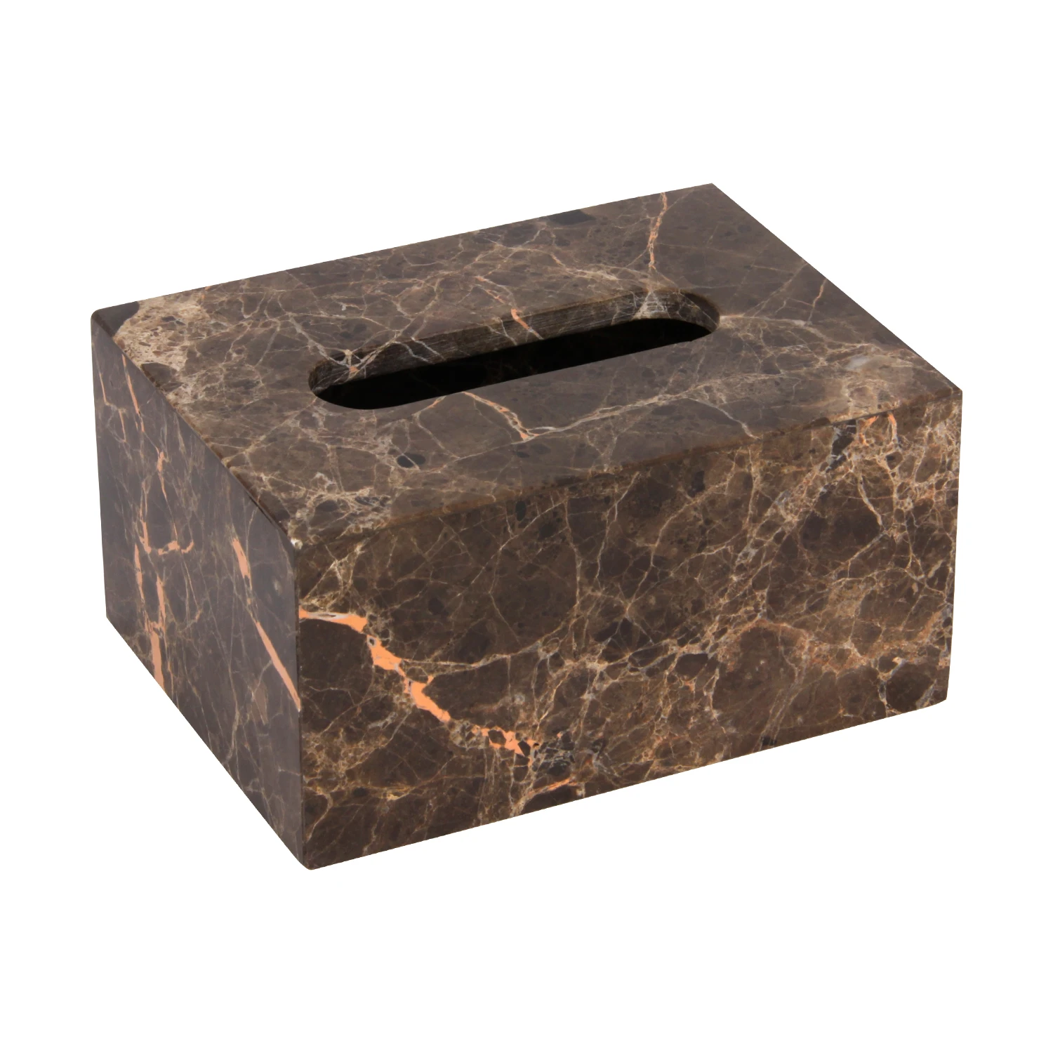 Coffee net marble tissue box