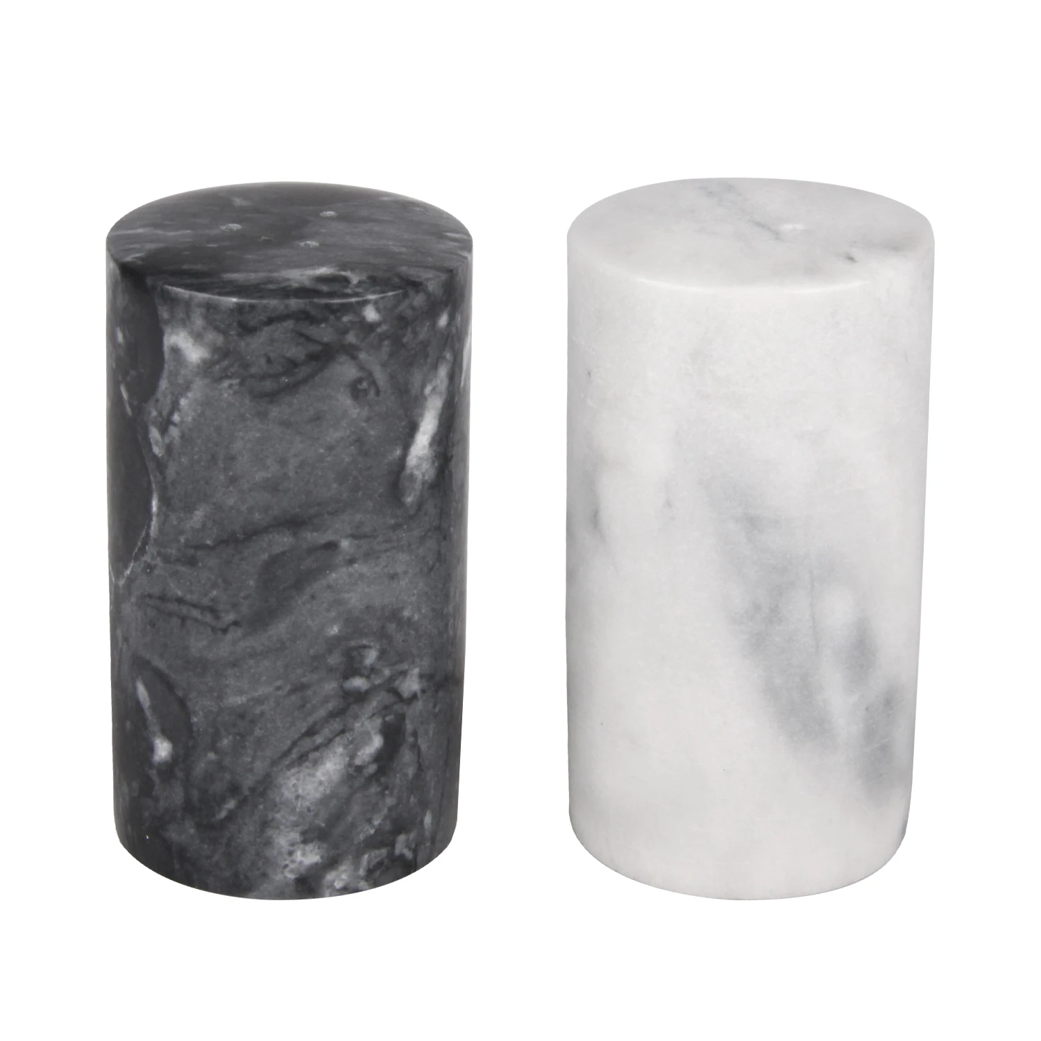 Set of 2 marble salt&pepper shaker
