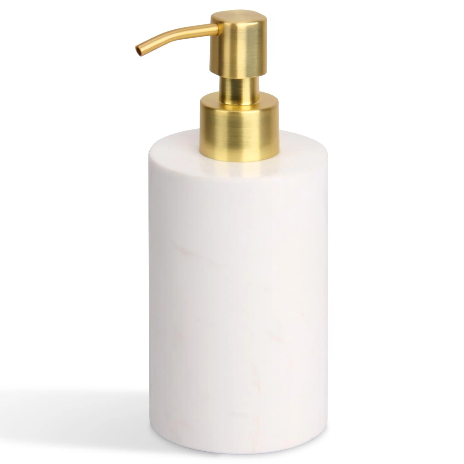Jazz White Round mable soap dispenser