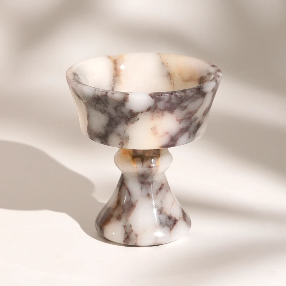 Calacatta Viola Candle Holder