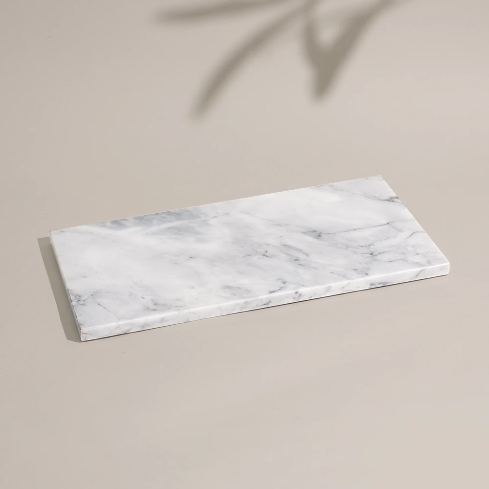 Light Grey Marble Cheese Board