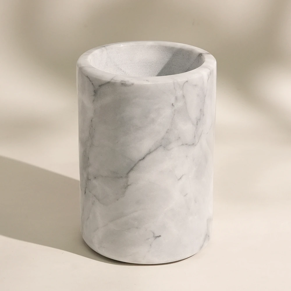 Light Grey Marble Wine Cooler
