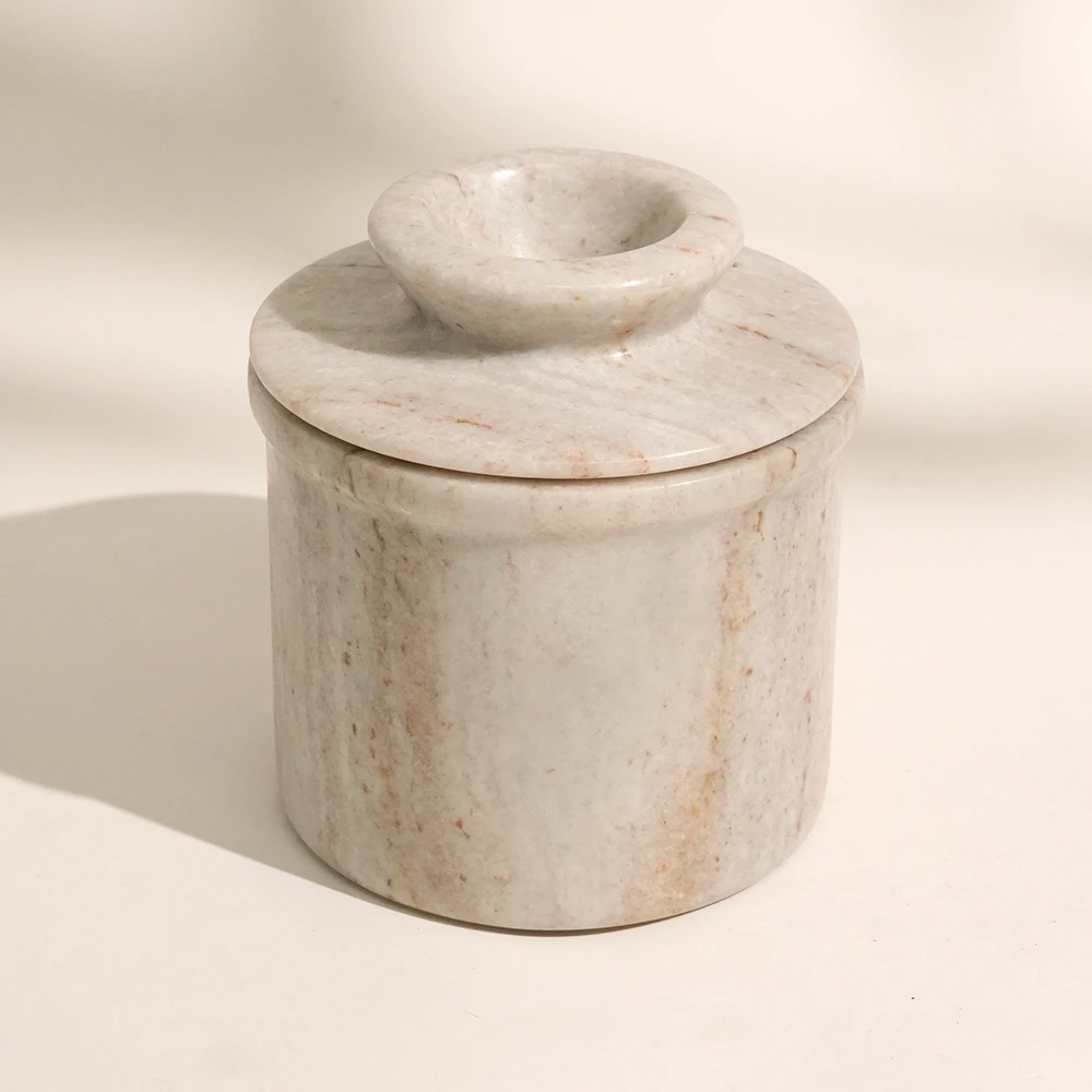 Viva Jade Marble Butter Keeper