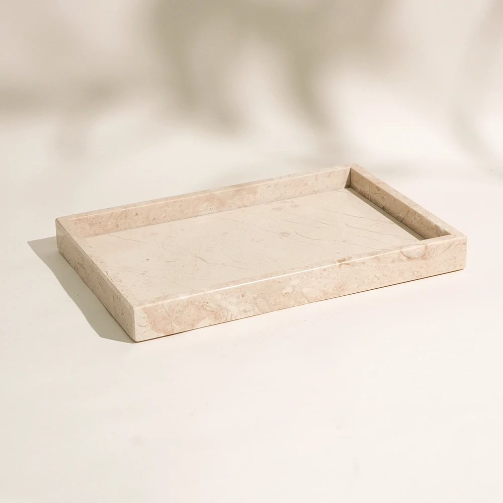 Java Rectangle Marble Tray