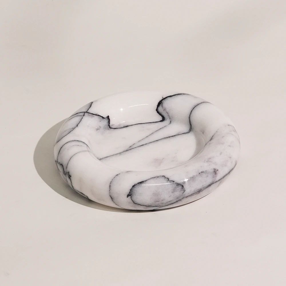 Lilac Marble Jewelry Tray