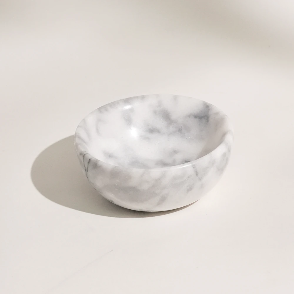 Light Grey Marble Salt and Peper Pot