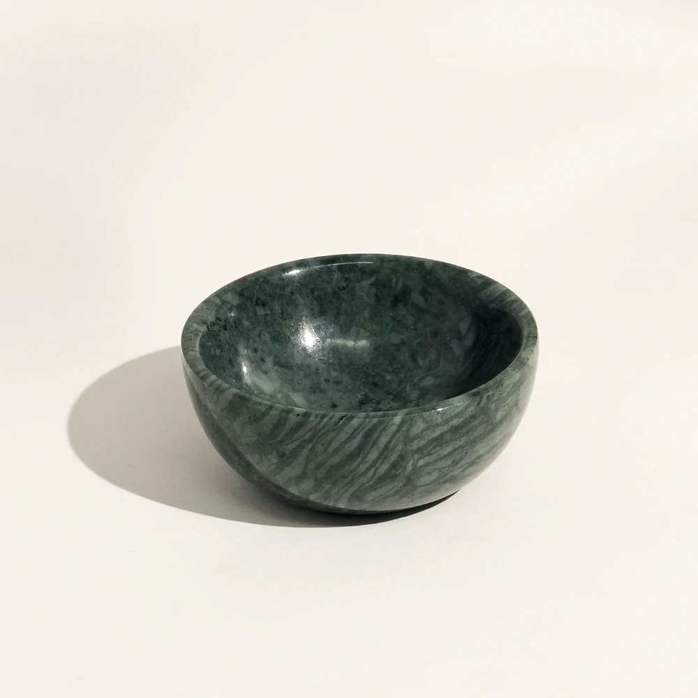 Green Marble Salt and Peper Pot