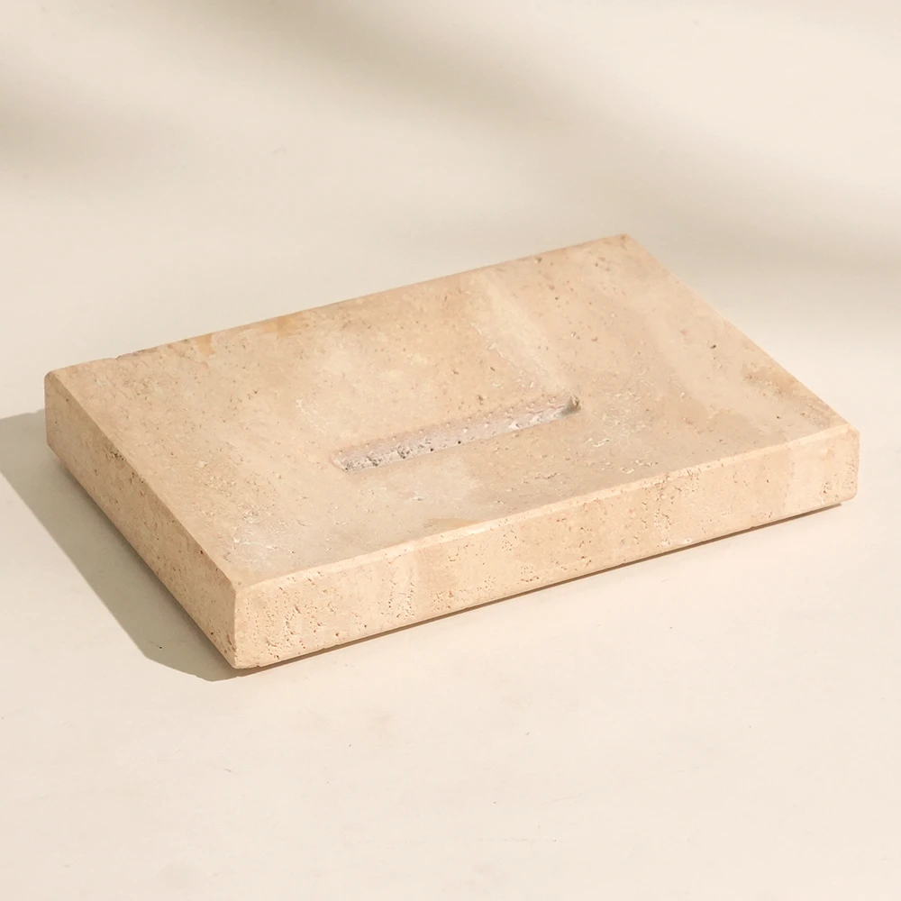 Travertine Soap Dish