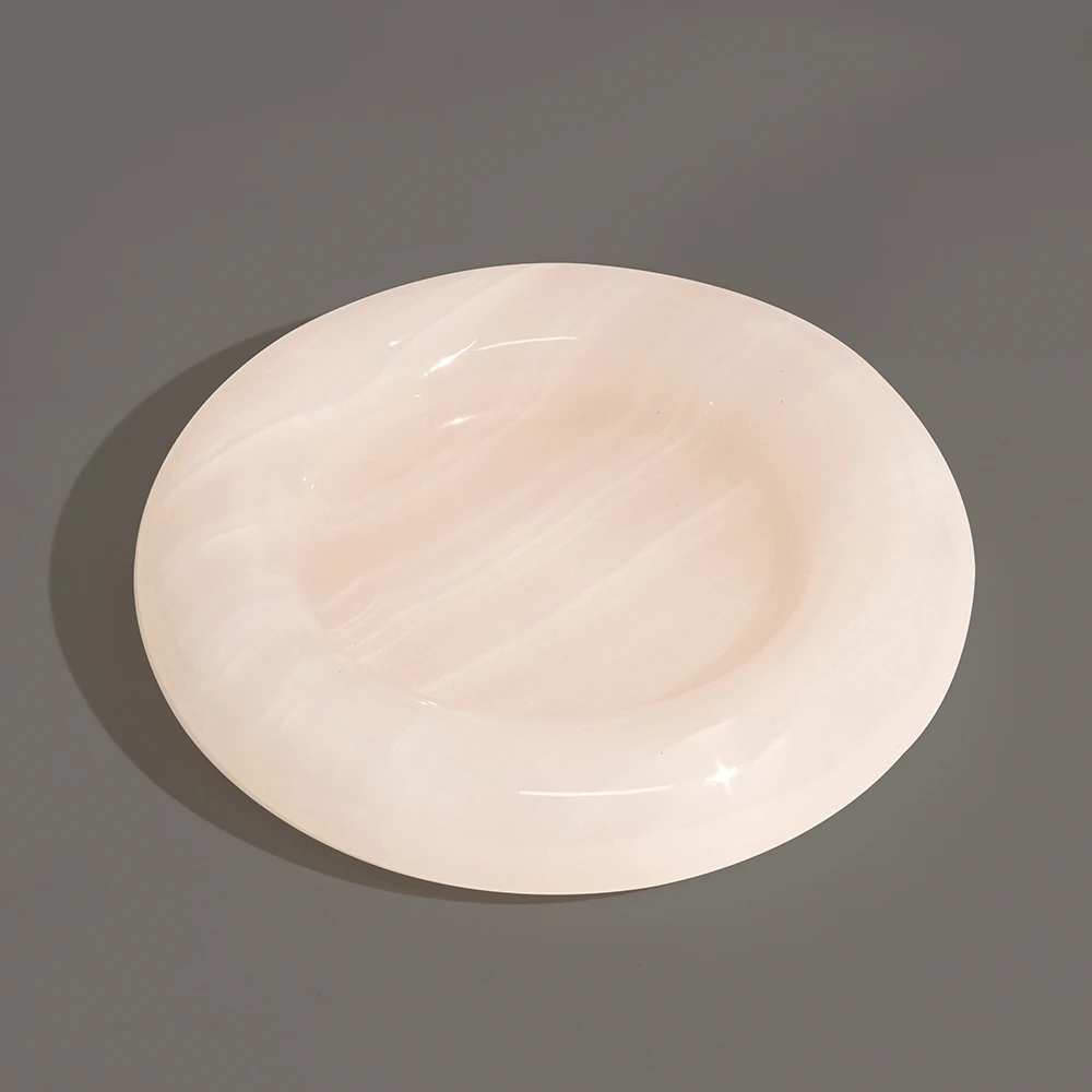 Pink Jade Marble Jewelry Tray